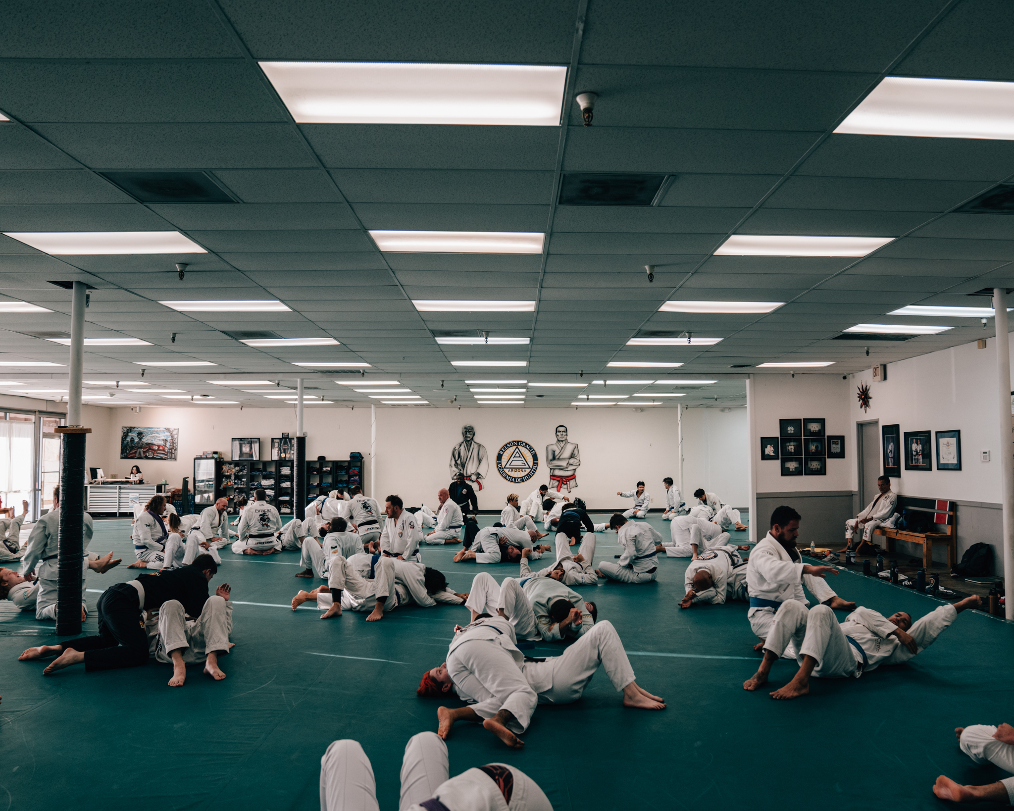Jiu-Jitsu Class Training at Gracie Arizona